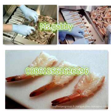 Machine de crevettes peeling, Machine de traitement des crevettes